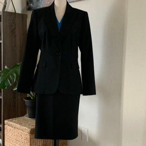 Black Alex Marie Blazer & Skirt